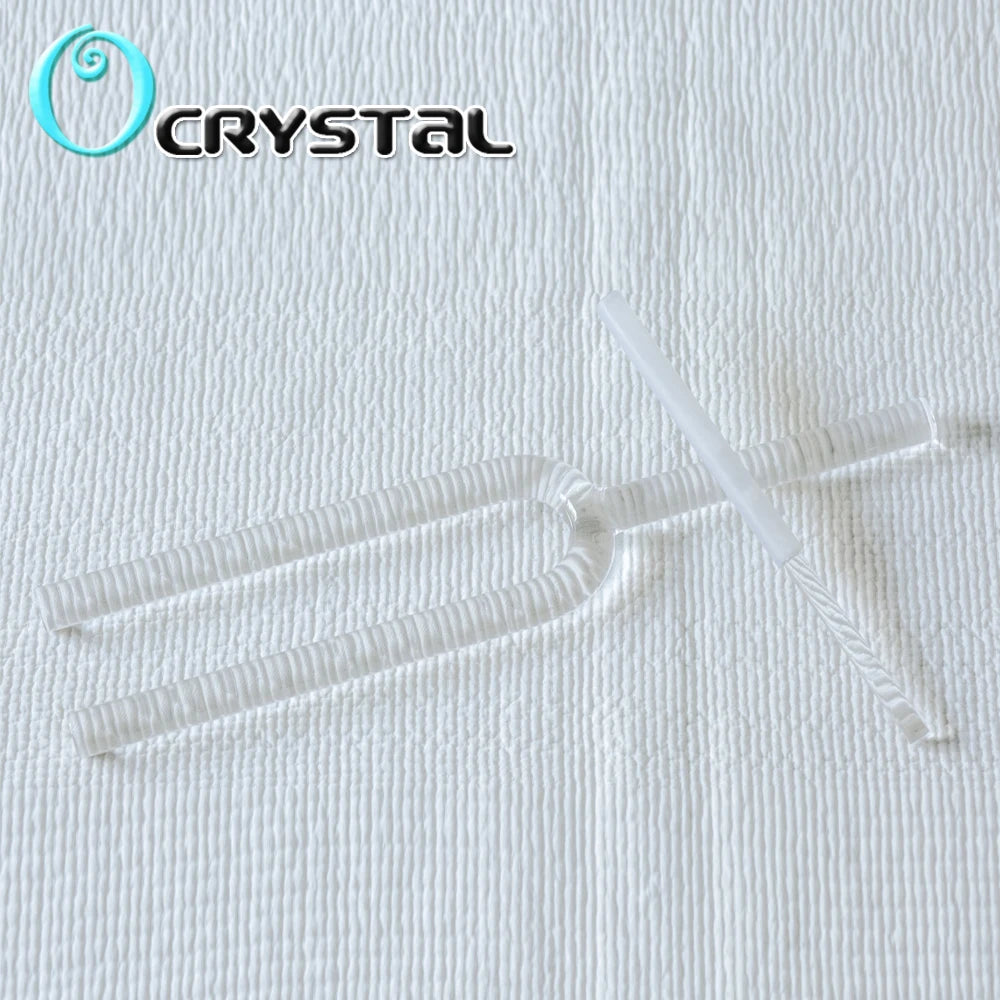 Clear Quartz Singing Tuning Fork – 16mm | Crystal Resonance Tool