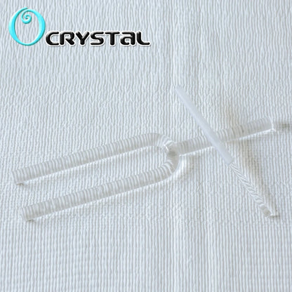 Clear Quartz Singing Tuning Fork – 16mm | Crystal Resonance Tool