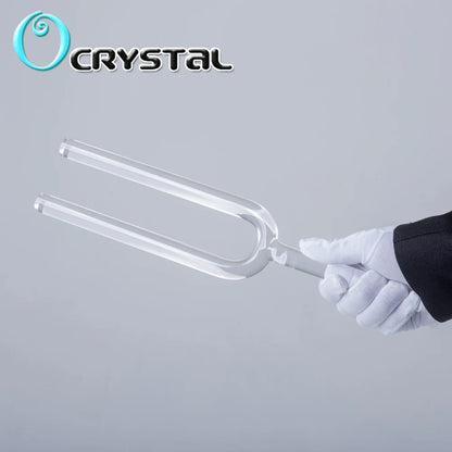 Clear Quartz Singing Tuning Fork – 16mm | Crystal Resonance Tool