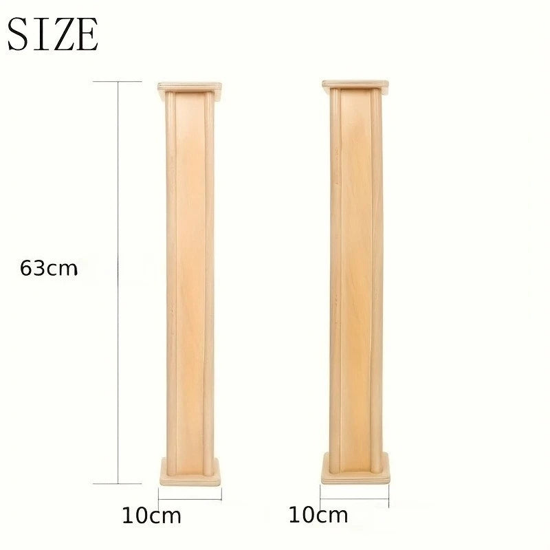 Wooden Rain Stick – Grounding Tool for Sound Baths & Meditation